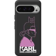 Чорний чохол BoxFace Google Pixel 10 Pro XL Pink Karl