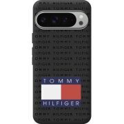 Чорний чохол BoxFace Google Pixel 10 Pro XL Tommy Print