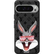 Чорний чохол BoxFace Google Pixel 10 Pro XL looney bunny