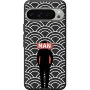 Чорний чохол BoxFace Google Pixel 10 Pro XL Man Pattern