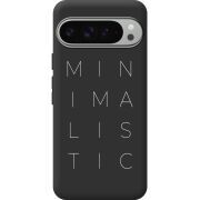 Чорний чохол BoxFace Google Pixel 10 Pro XL Minimalistic