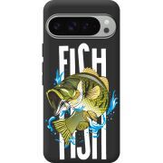 Чорний чохол BoxFace Google Pixel 10 Pro XL Fish