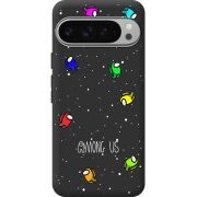 Чорний чохол BoxFace Google Pixel 10 Pro XL Among Us Invisible