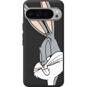 Чорний чохол BoxFace Google Pixel 10 Pro XL Lucky Rabbit