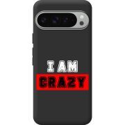Чорний чохол BoxFace Google Pixel 10 Pro XL I'm Crazy