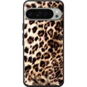 Чорний чохол BoxFace Google Pixel 10 Pro XL Леопардовий
