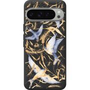 Чорний чохол BoxFace Google Pixel 10 Pro XL Ластівки