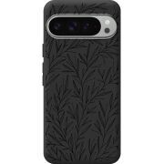 Чорний чохол BoxFace Google Pixel 10 Pro XL Leaves