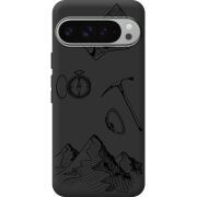 Чорний чохол BoxFace Google Pixel 10 Pro XL Mountains