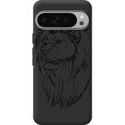 Чорний чохол BoxFace Google Pixel 10 Pro XL Lion