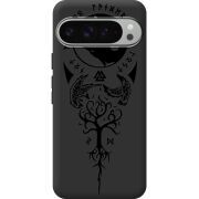 Чорний чохол BoxFace Google Pixel 10 Pro XL Hugin and Munin