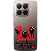 Прозорий чохол BoxFace Xiaomi 15T Pro siquid game люди в красном