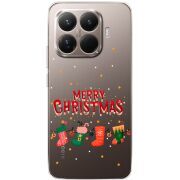 Прозорий чохол BoxFace Xiaomi 15T Pro Merry Christmas