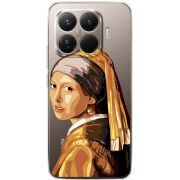 Прозорий чохол BoxFace Xiaomi 15T Pro Девушка с жемчужной серёжкой