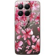 Прозорий чохол BoxFace Xiaomi 15T Pro Pink Magnolia