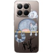 Прозорий чохол BoxFace Xiaomi 15T Pro Just Love