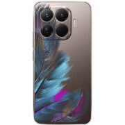 Прозорий чохол BoxFace Xiaomi 15T Pro Feathers