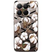 Прозорий чохол BoxFace Xiaomi 15T Pro Cotton flowers
