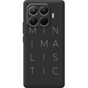 Чорний чохол BoxFace Xiaomi 15T Pro Minimalistic