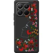 Чорний чохол BoxFace Xiaomi 15T Pro 3D Ukrainian Muse