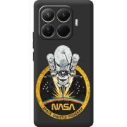 Чорний чохол BoxFace Xiaomi 15T Pro NASA Spaceship