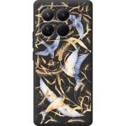 Чорний чохол BoxFace Xiaomi 15T Pro Ластівки