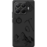 Чорний чохол BoxFace Xiaomi 15T Pro Mountains