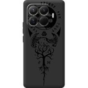 Чорний чохол BoxFace Xiaomi 15T Pro Hugin and Munin