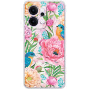 Чохол BoxFace OPPO Reno 14 5G Birds in Flowers