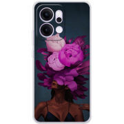 Чохол BoxFace OPPO Reno 14 5G Exquisite Purple Flowers