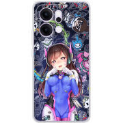 Чохол BoxFace OPPO Reno 14 5G Overwatch D.VA