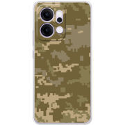 Чохол BoxFace OPPO Reno 14 5G Камуфляж ЗСУ