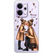 Прозорий чохол BoxFace OPPO Reno 14 5G Mommy Is My BFF