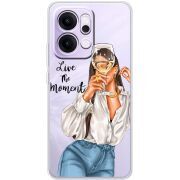 Прозорий чохол BoxFace OPPO Reno 14 5G Live The Moment