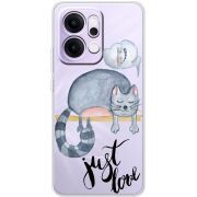 Прозорий чохол BoxFace OPPO Reno 14 5G Just Love