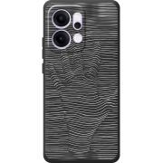 Чорний чохол BoxFace OPPO Reno 14 5G Optical Hand