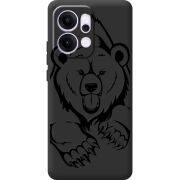 Чорний чохол BoxFace OPPO Reno 14 5G Grizzly Bear