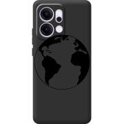 Чорний чохол BoxFace OPPO Reno 14 5G Earth