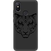 Черный чехол Uprint Xiaomi Mi 6X / A2 Tiger