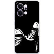 Чохол BoxFace OPPO Reno 14 Pro 5G Black Sneakers