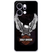 Чохол BoxFace OPPO Reno 14 Pro 5G Harley Davidson and eagle