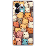 Чохол BoxFace OPPO Reno 14 Pro 5G Котики муркотики