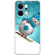 Чохол BoxFace OPPO Reno 14 Pro 5G Skier Snowman