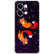 Чохол BoxFace OPPO Reno 14 Pro 5G Fox-Astronauts