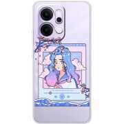 Прозорий чохол BoxFace OPPO Reno 14 Pro 5G The Sakuras Will Cry For You