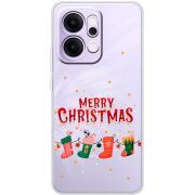 Прозорий чохол BoxFace OPPO Reno 14 Pro 5G Merry Christmas