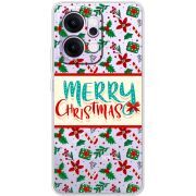 Прозорий чохол BoxFace OPPO Reno 14 Pro 5G Vintage Christmas Pattern