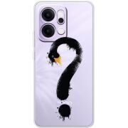 Прозорий чохол BoxFace OPPO Reno 14 Pro 5G Swan question