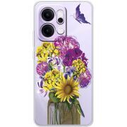 Прозорий чохол BoxFace OPPO Reno 14 Pro 5G My Bouquet