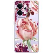 Прозорий чохол BoxFace OPPO Reno 14 Pro 5G Rose